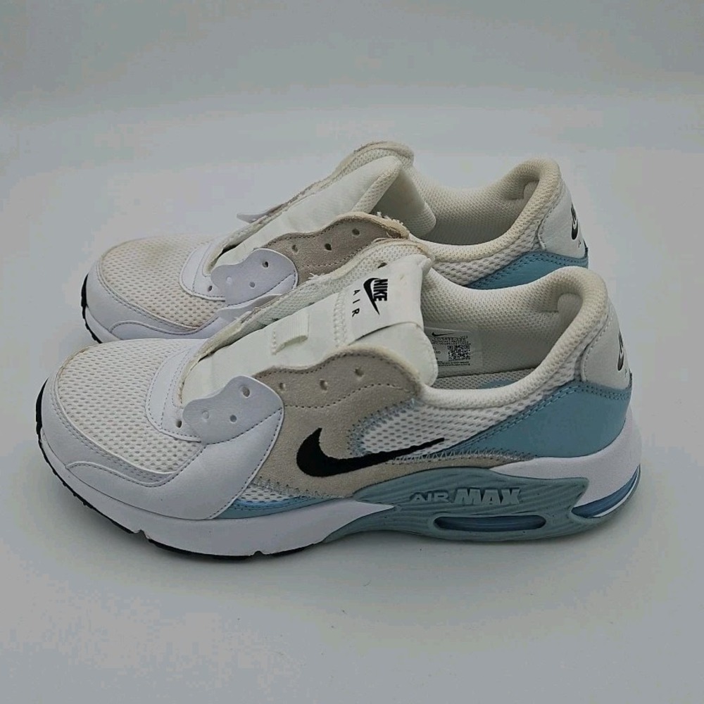 Nike Airmax Women's White Light Blue & Cream Sneakers